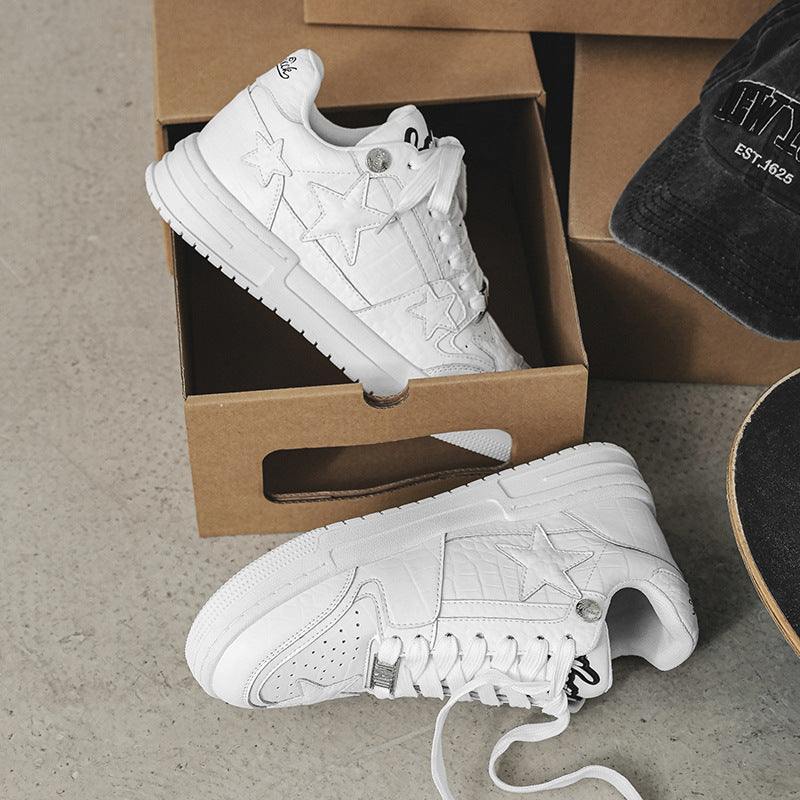 Stars Chunky Shoes - Multi-Dimensional Luxury Platform Trainers | LuxuryUrbanwear - JUSTLUXURY