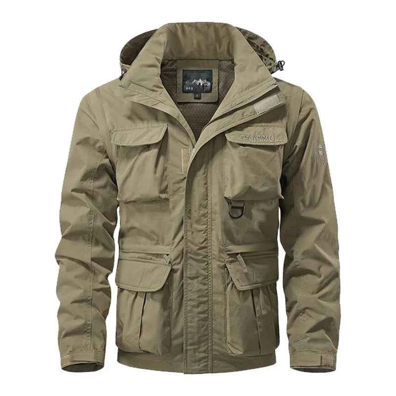 Detachable 'V23' Hooded Ski Jacket