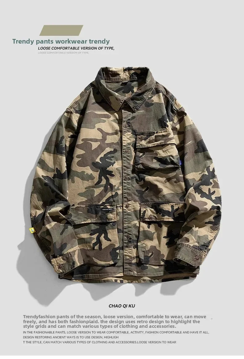 Field Camo Utility Overshirt