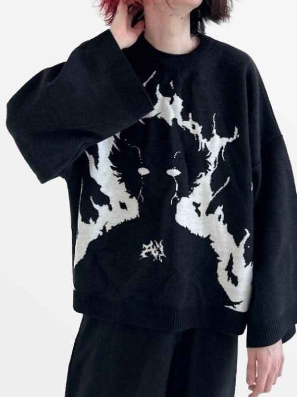 Knitted Sweater Power