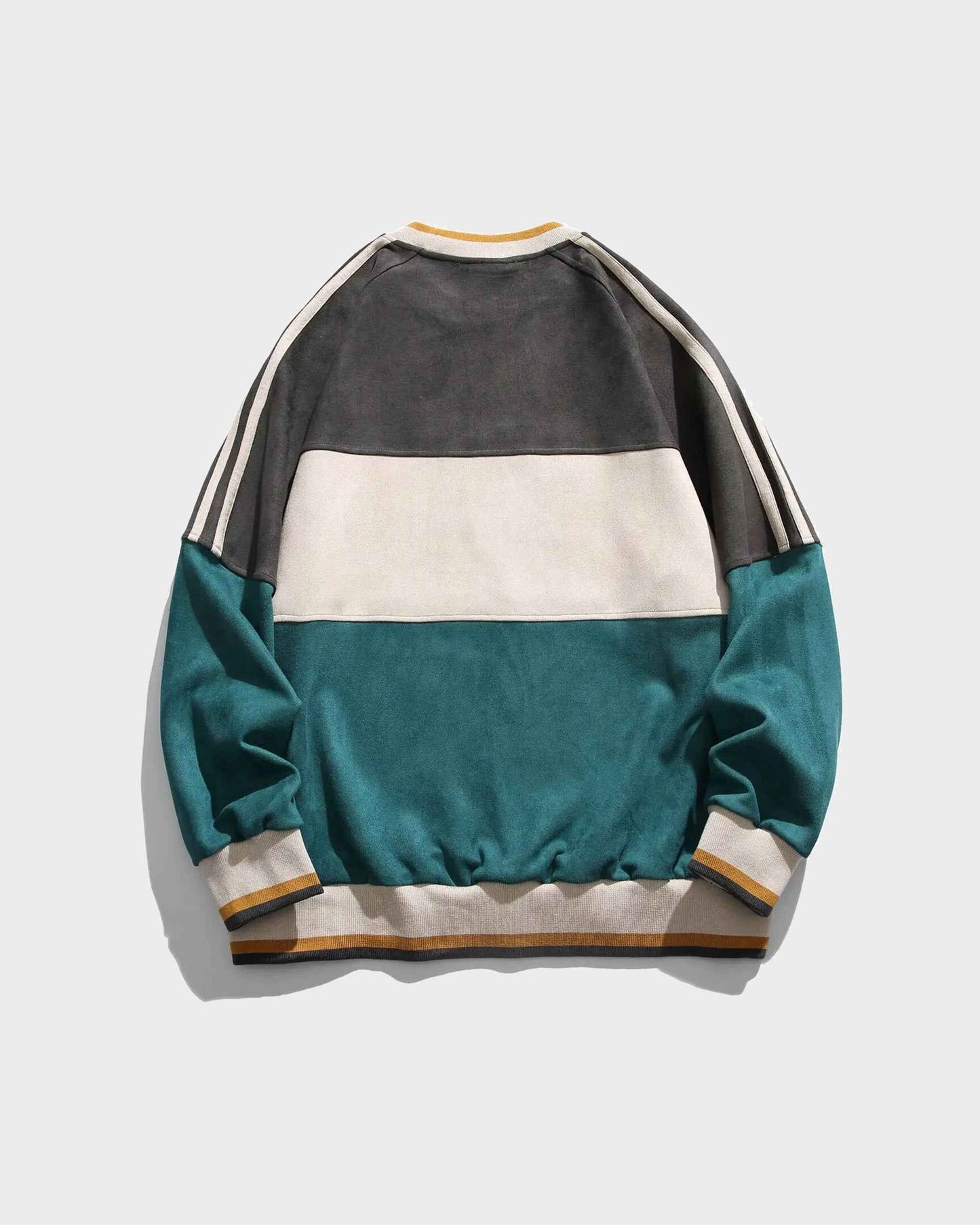 UNILIONS Color Block Pullover Sweatshirt