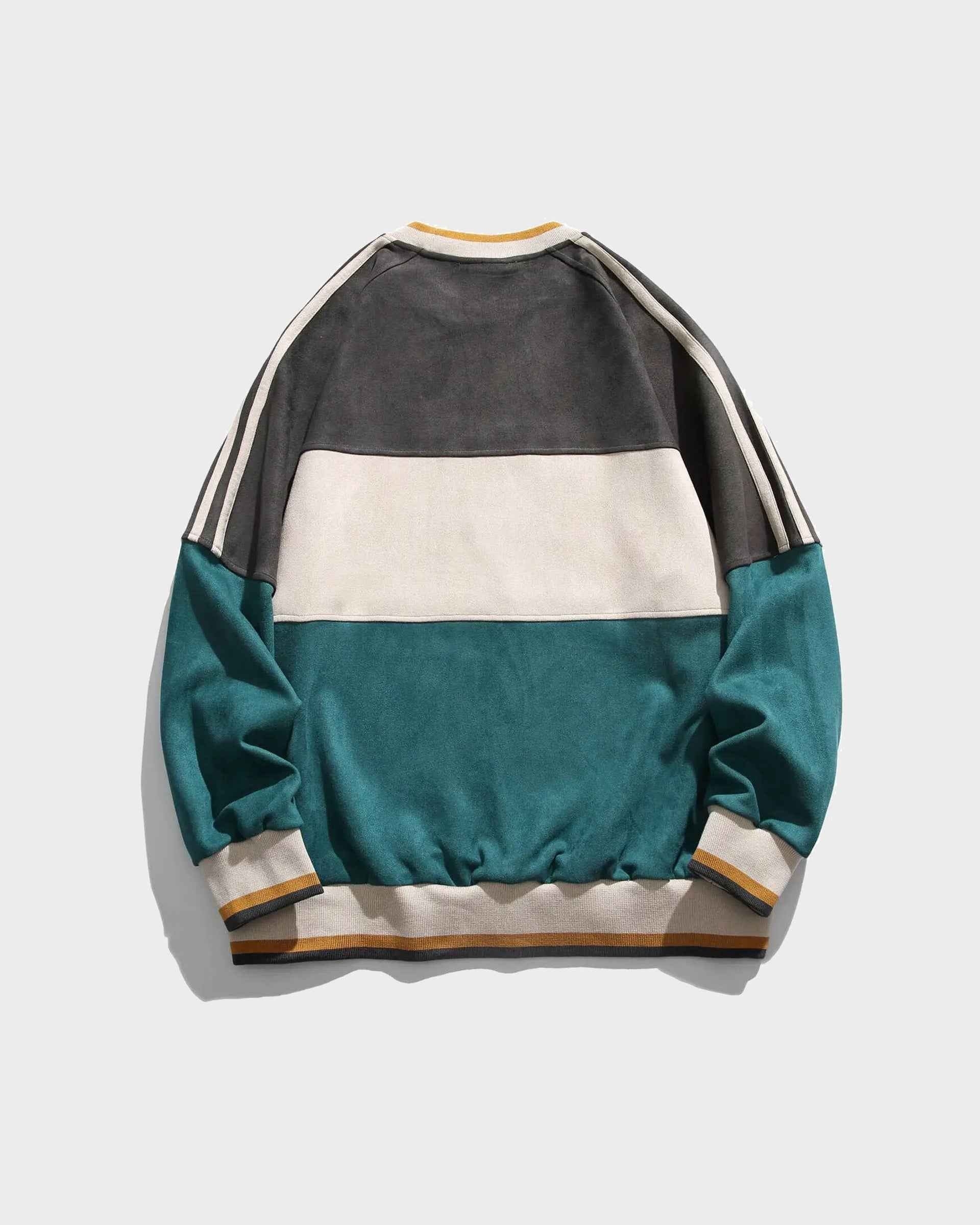 UNILIONS Color Block Pullover Sweatshirt
