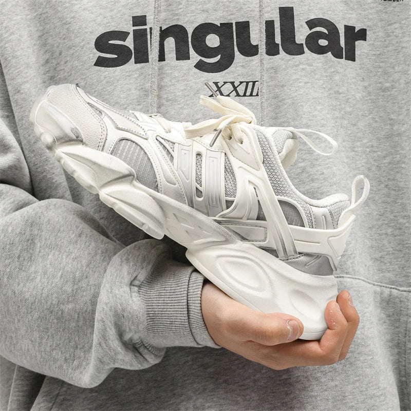 Kledon T84 Sneakers - Deconstructed Luxury Architectural Trainers | LuxuryUrbanwear - JUSTLUXURY