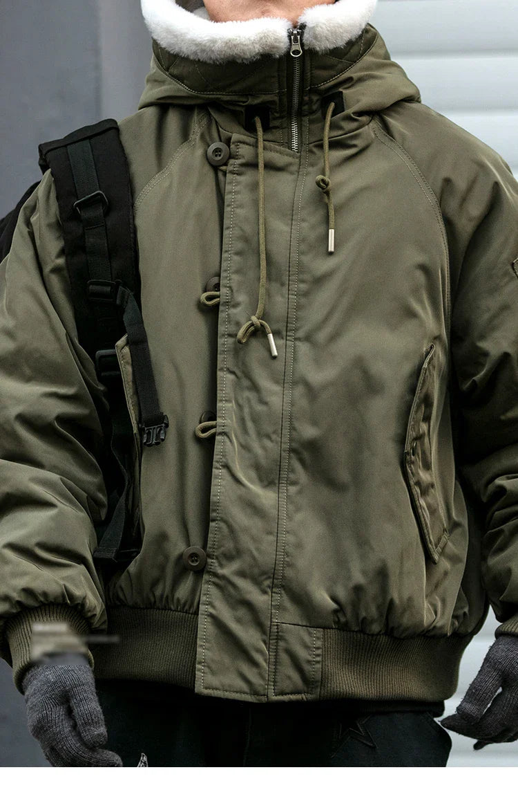 Winter American Fur Interior Parka Jacket