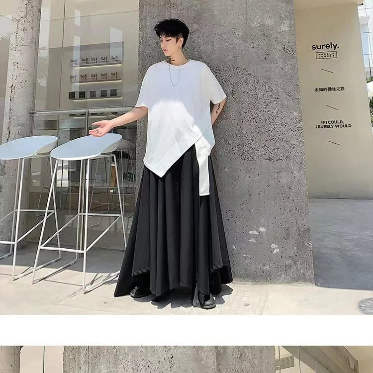 Kaju Long Bottom T-Shirt