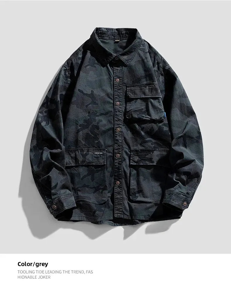 Field Camo Utility Overshirt
