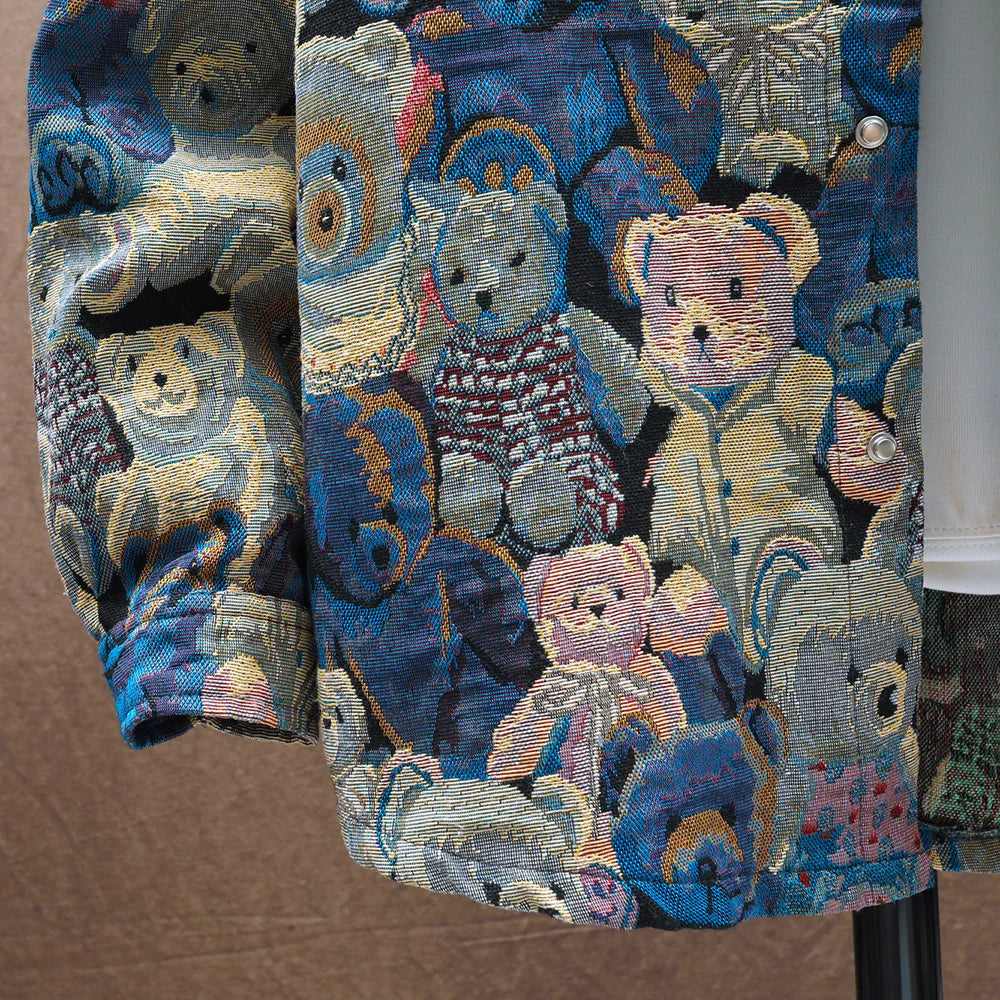 Teddy Bear Jacquard Jacket