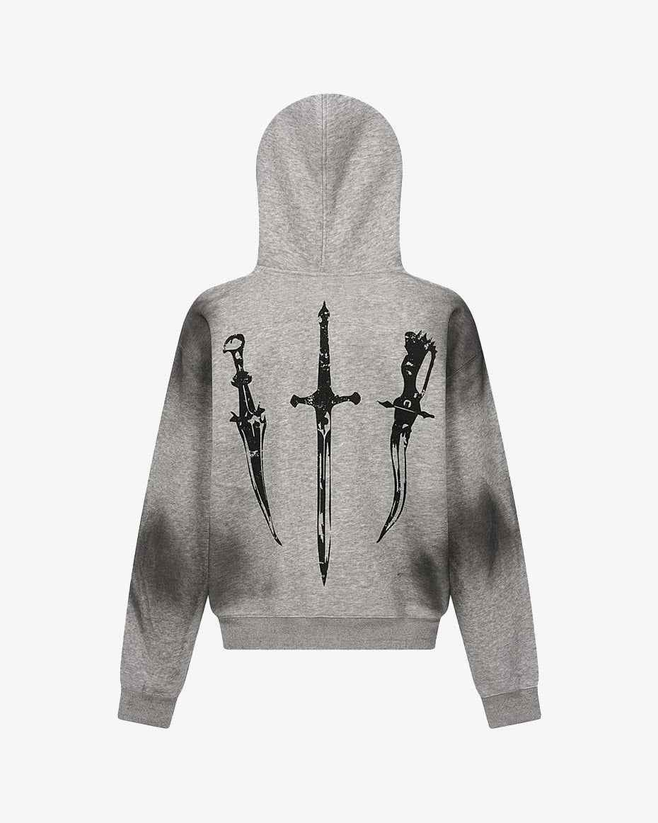 Sinful Zip Up Fur Hooded Jacket