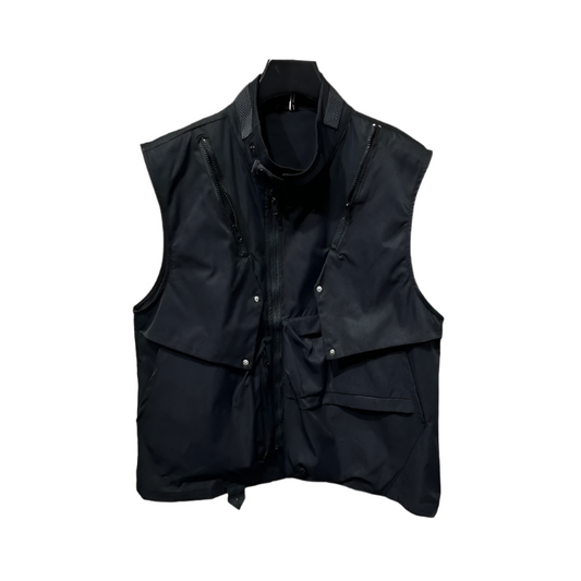 Dark Crow Sleeveless Zipper Vest