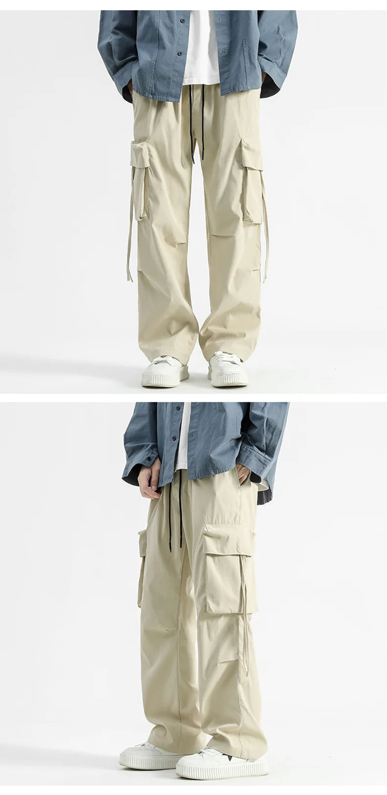 Y2K Streetwear Harem Straight Leg Pants