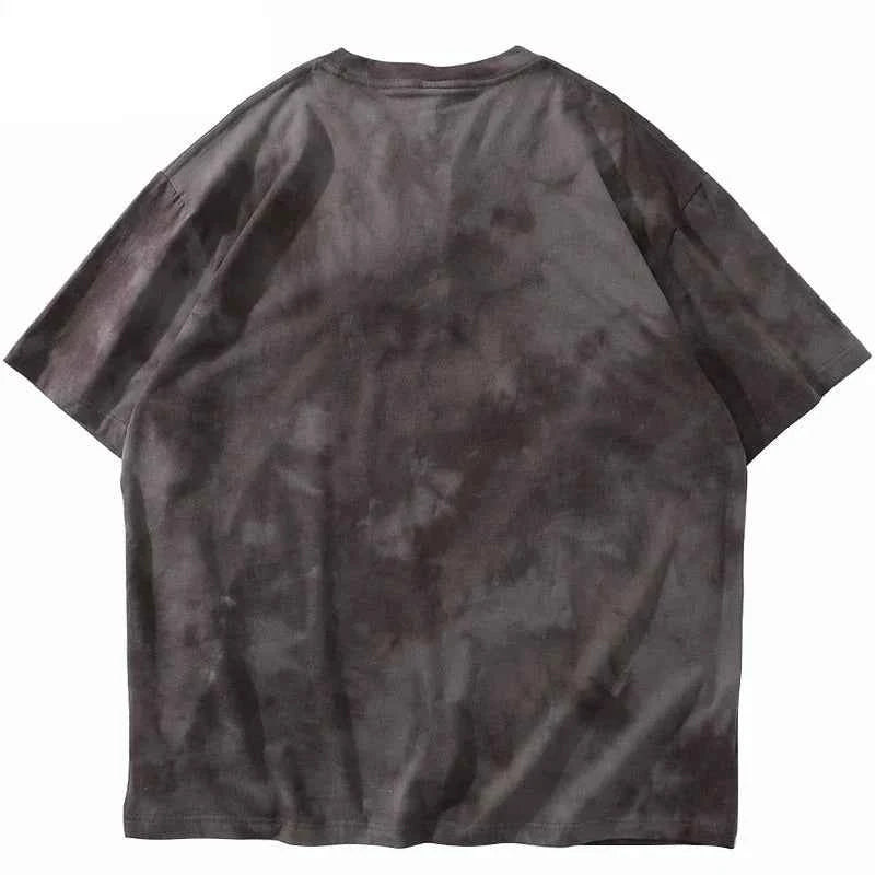 Tie Die Butterfly Graphic Loose T-Shirt