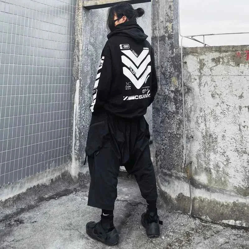 Cyber Tactical Turtle Neck Hoodie