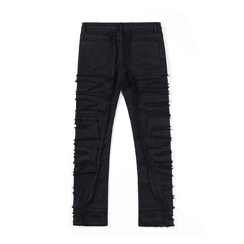 Zodiac Sea Distressed Stacked Denim