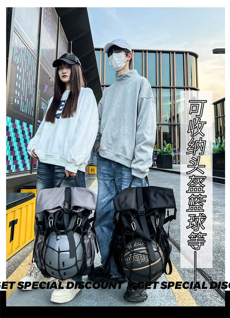 Multi Storage Travel Backpack