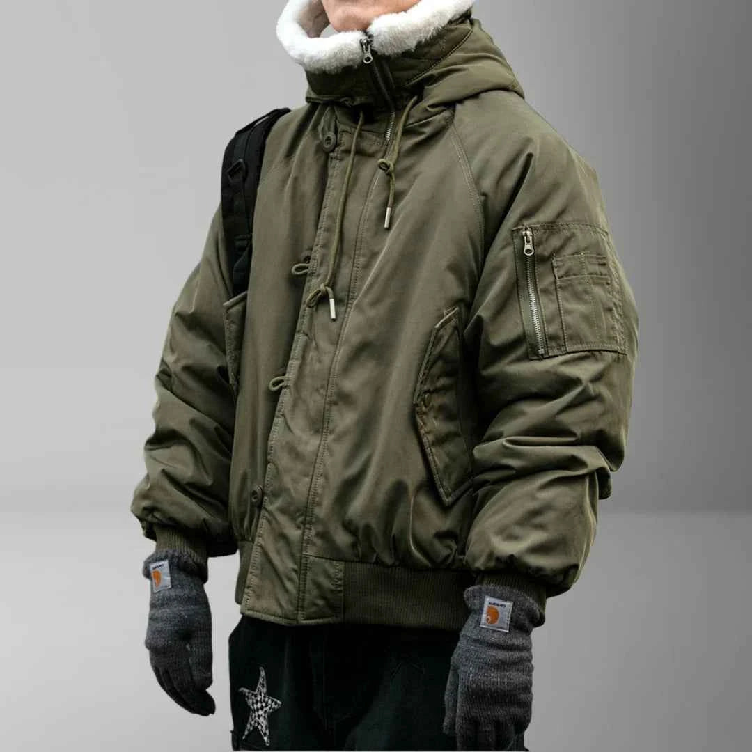 Winter American Fur Interior Parka Jacket