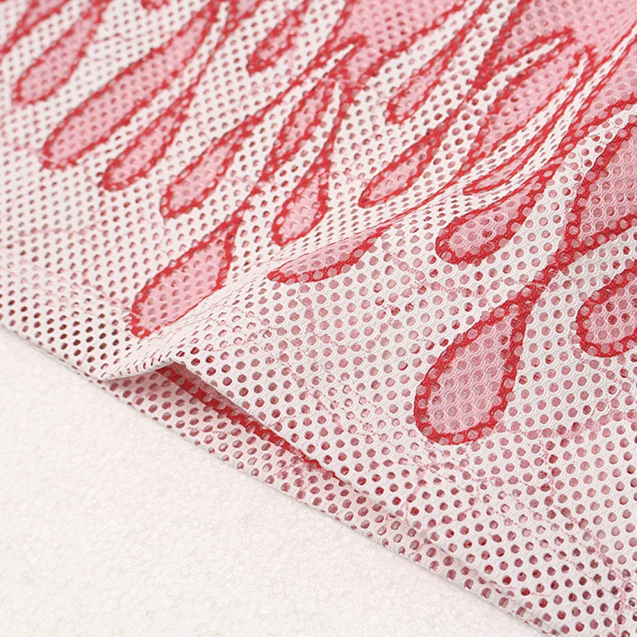Oversized Mesh Streetwear T-shirts