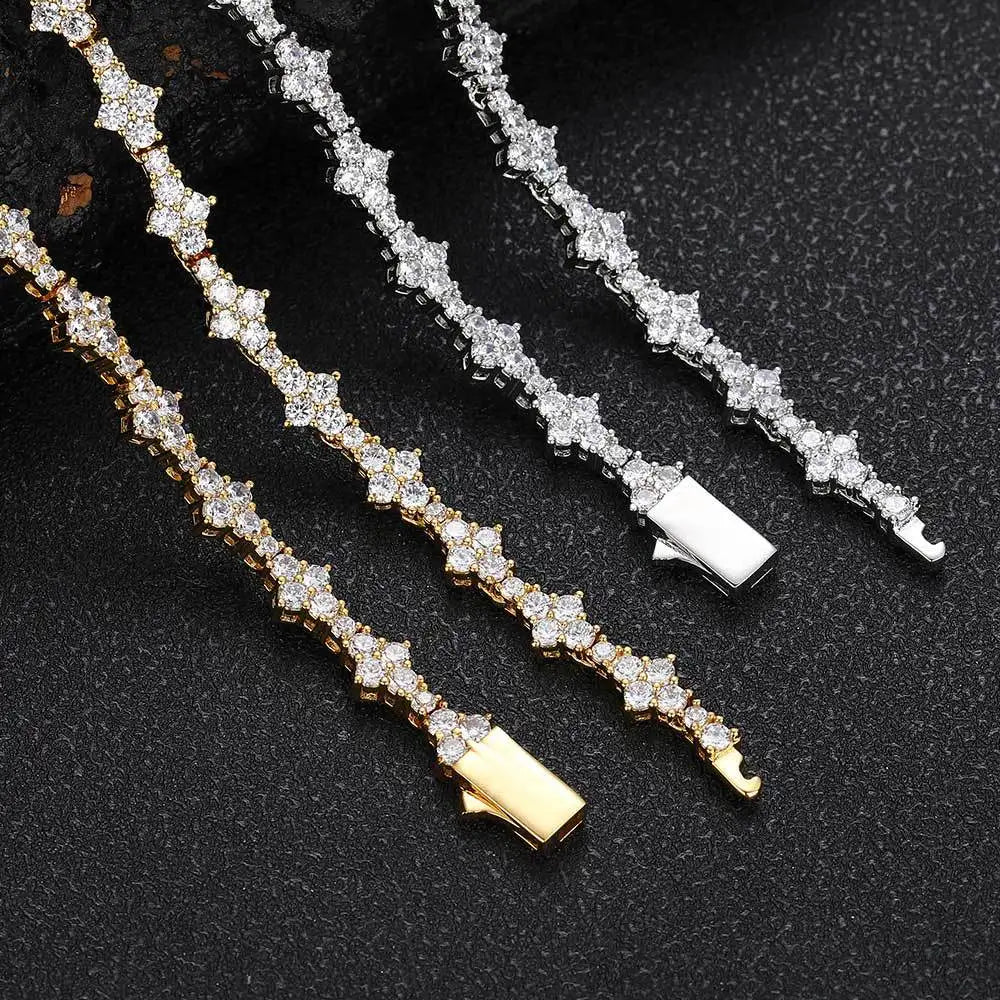 Iced Out 5A Cubic Zirconia Necklace