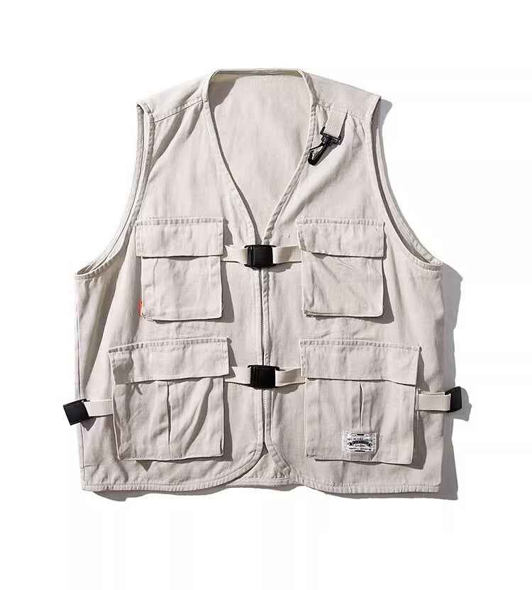 Multi-Pockets Fishing Vest Camping