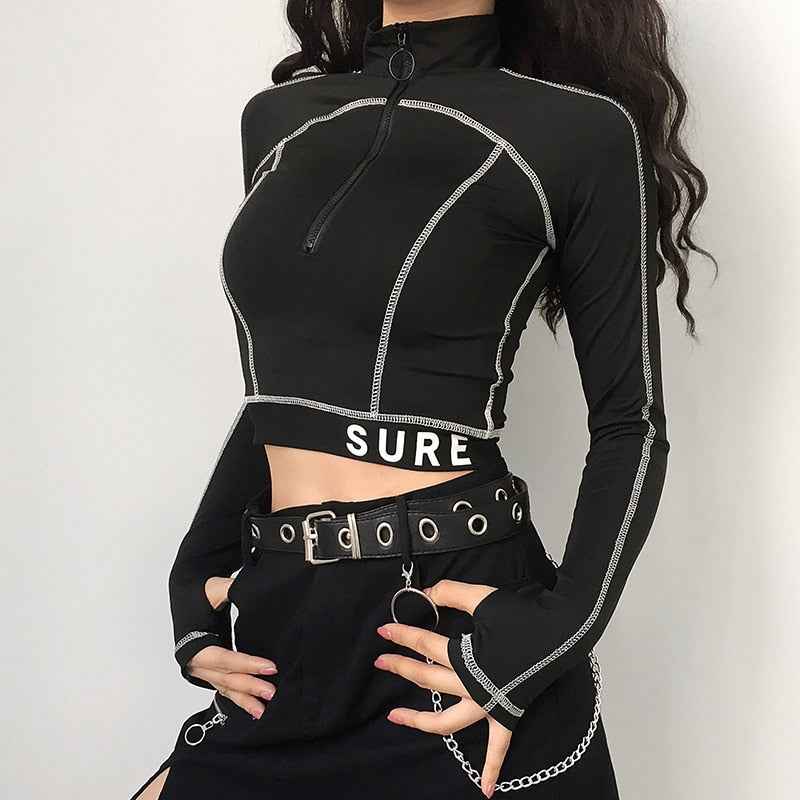 Sure Slim Cropped Top