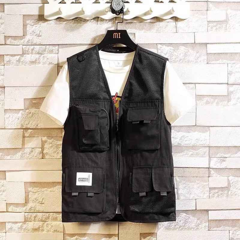 GIVNECHY Tactical Net Style Double T-Shirt