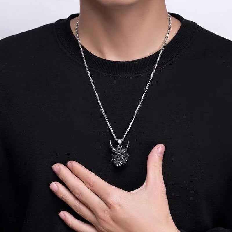 Demon Samurai Necklace