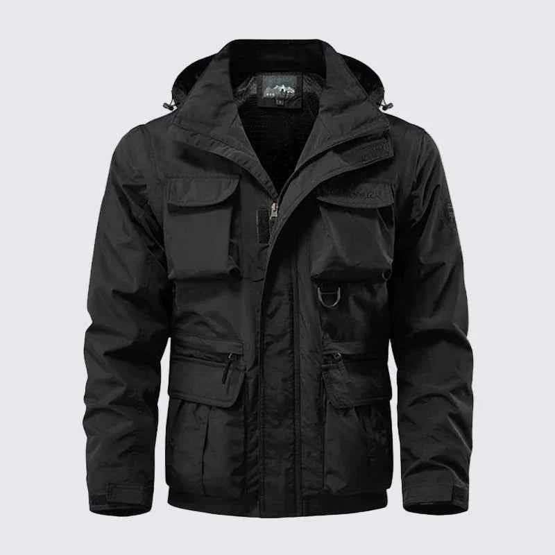 Detachable 'V23' Hooded Ski Jacket