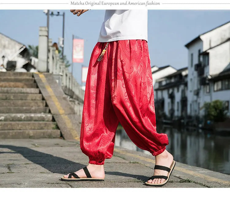 Dragon Japanese Pants