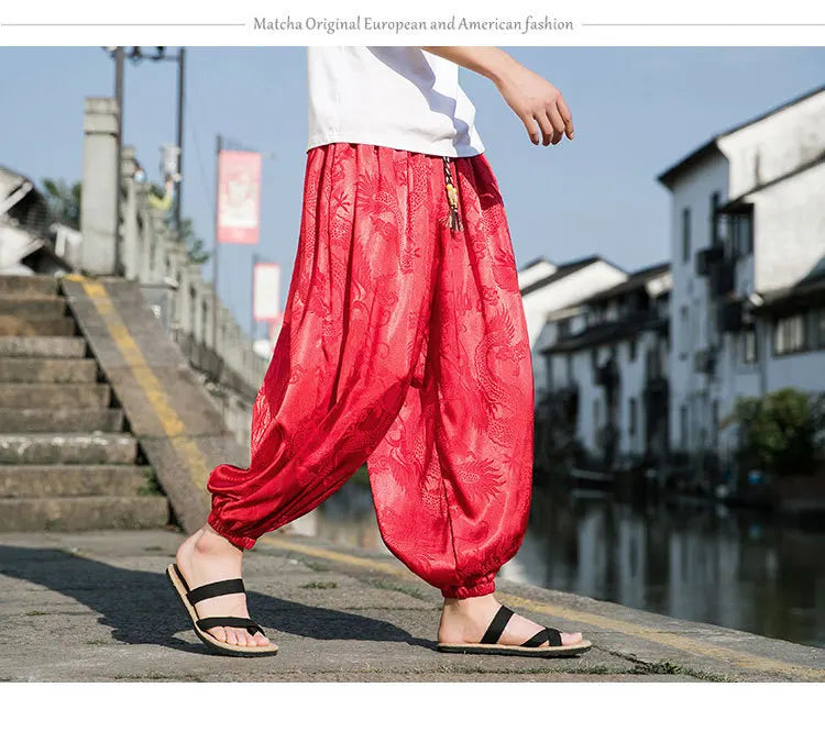Dragon Japanese Pants