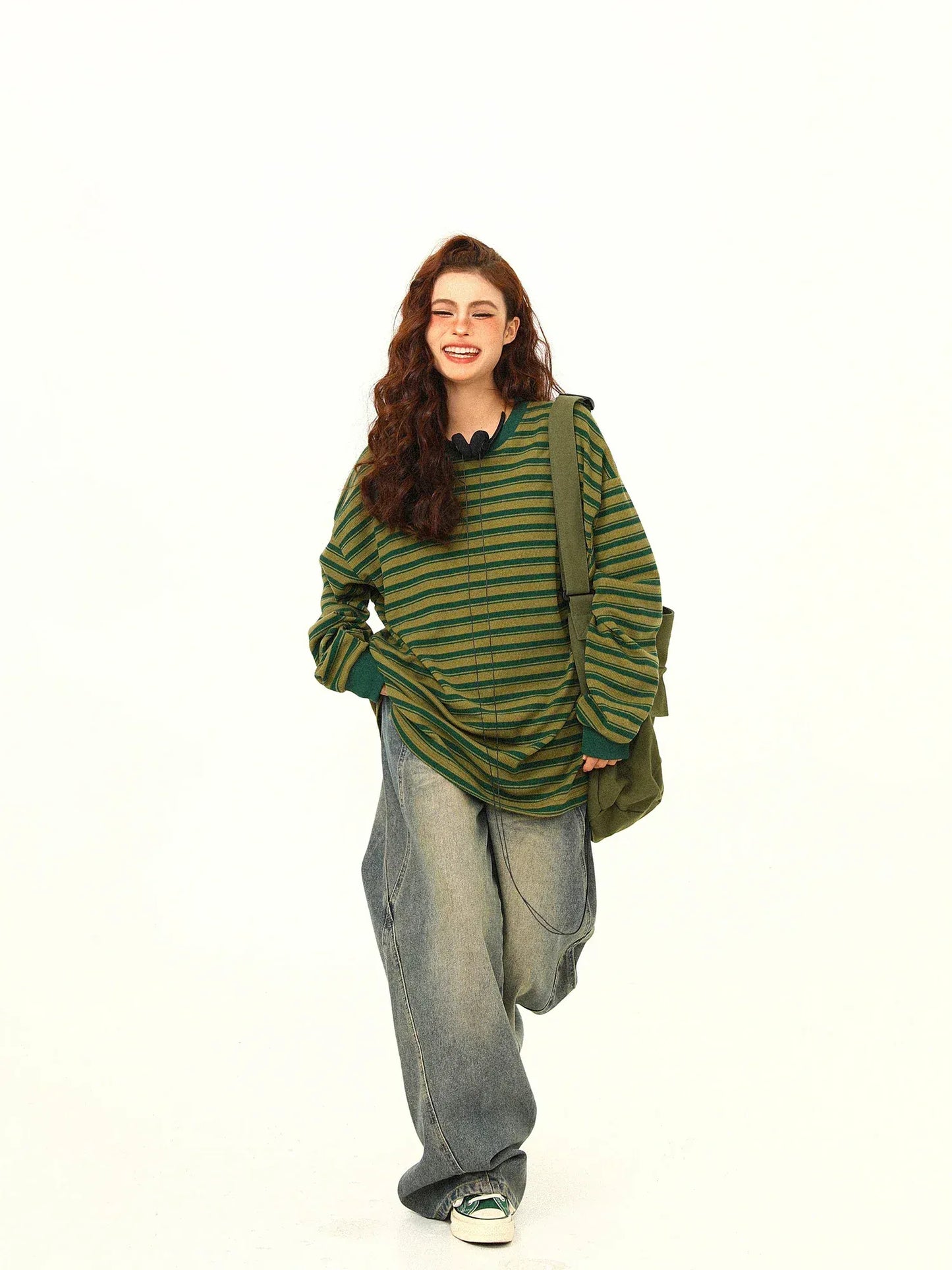 Sweat Green Stripe