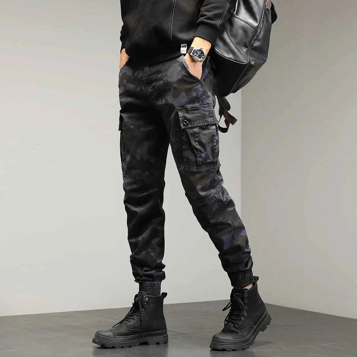 Classic Vector Camouflage Slim Fit Pants