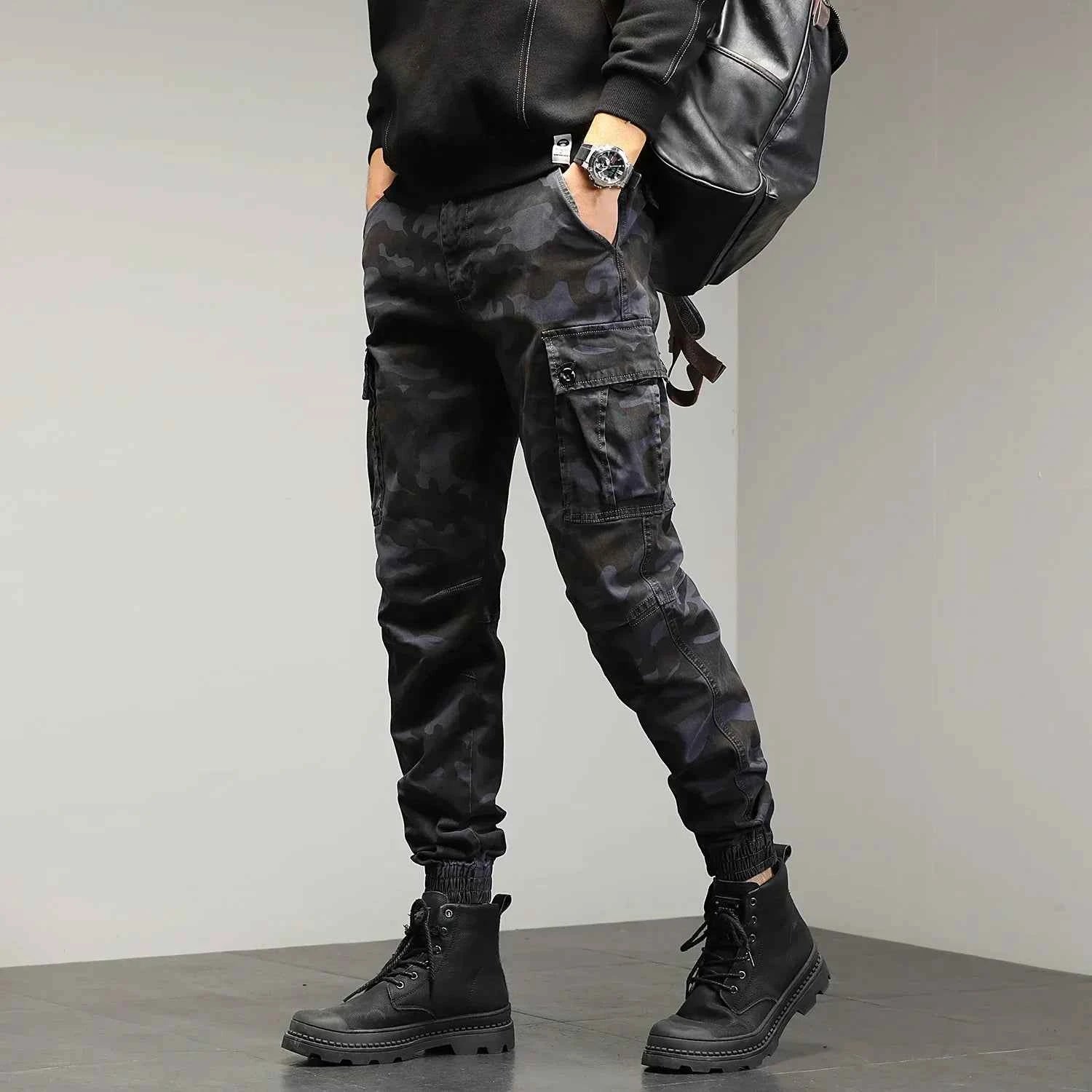 Classic Vector Camouflage Slim Fit Pants