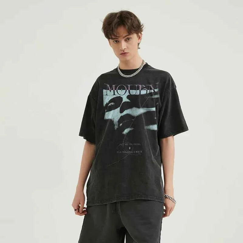Mourn Double Face Shadow T-Shirt