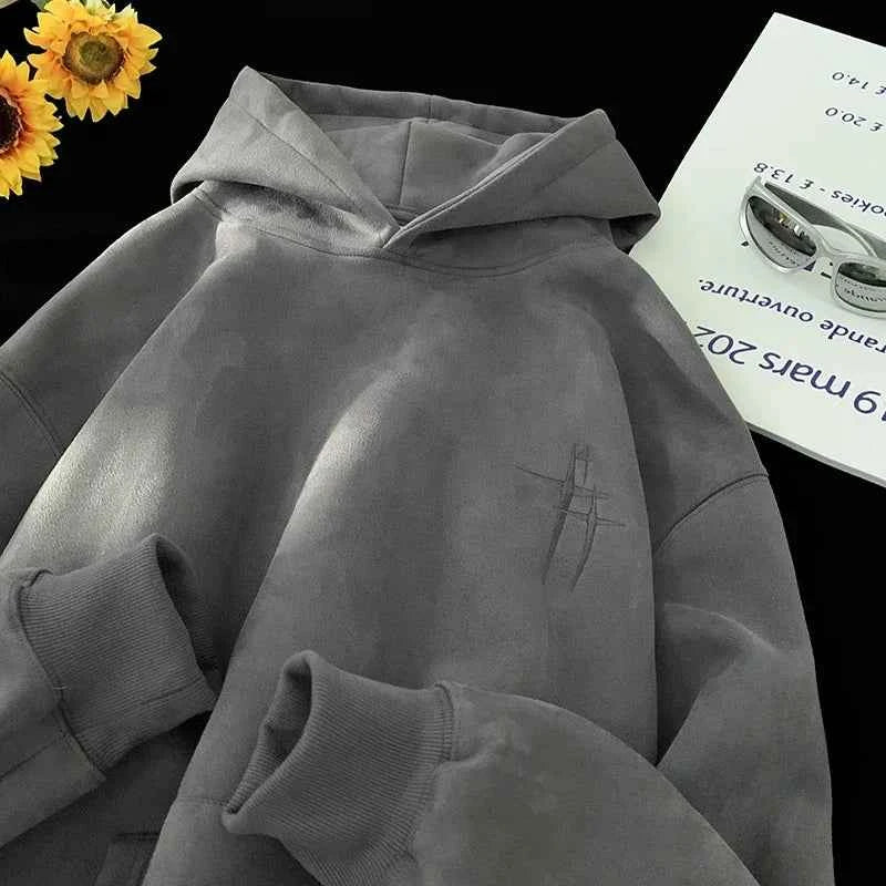 Malk Up Trend Suede Hoodie