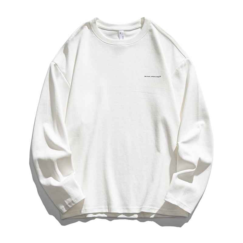 We lead, others copy© Casual Solid Long Sleeve