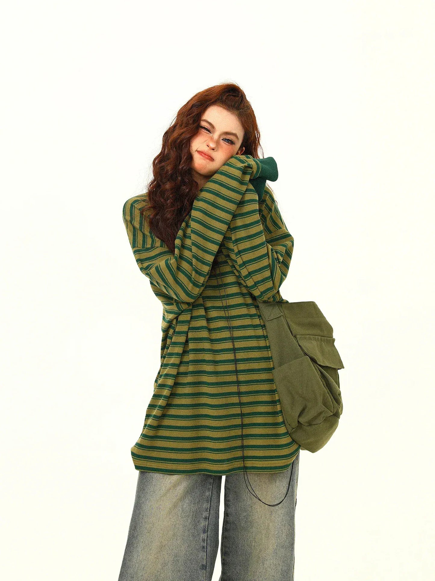 Sweat Green Stripe