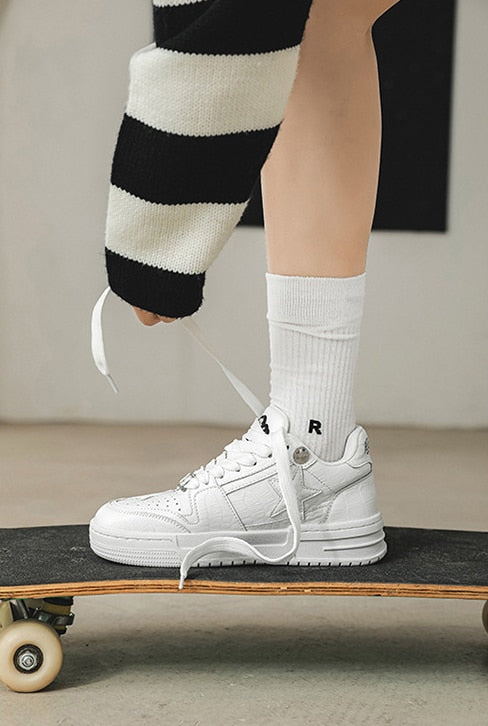 Stars Chunky Shoes - Multi-Dimensional Luxury Platform Trainers | LuxuryUrbanwear - JUSTLUXURY