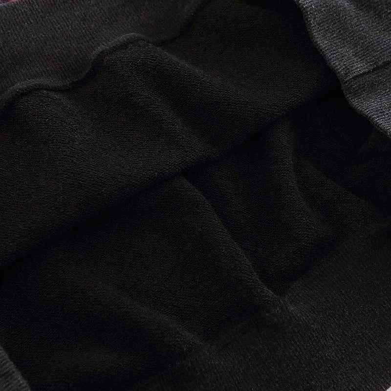 Black Oni Mask Skull Devil Graphic Hoodie