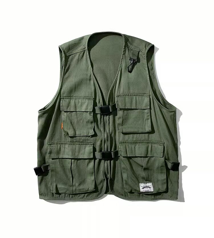 Multi-Pockets Fishing Vest Camping