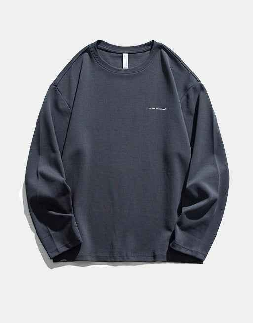 We lead, others copy© Casual Solid Long Sleeve