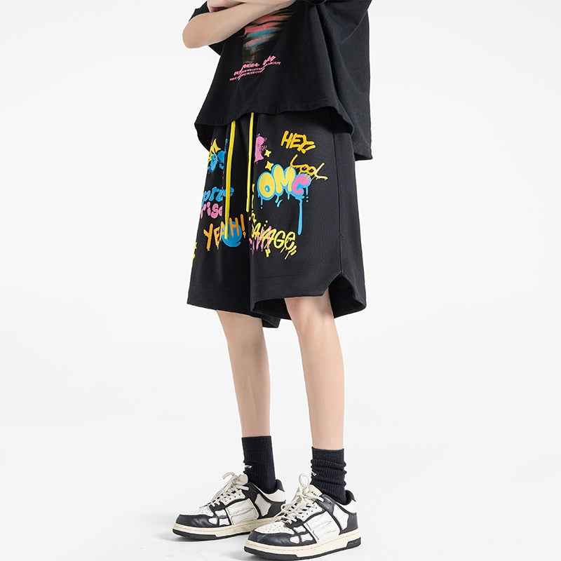 SAVAGE Colorful Neon Style Shorts