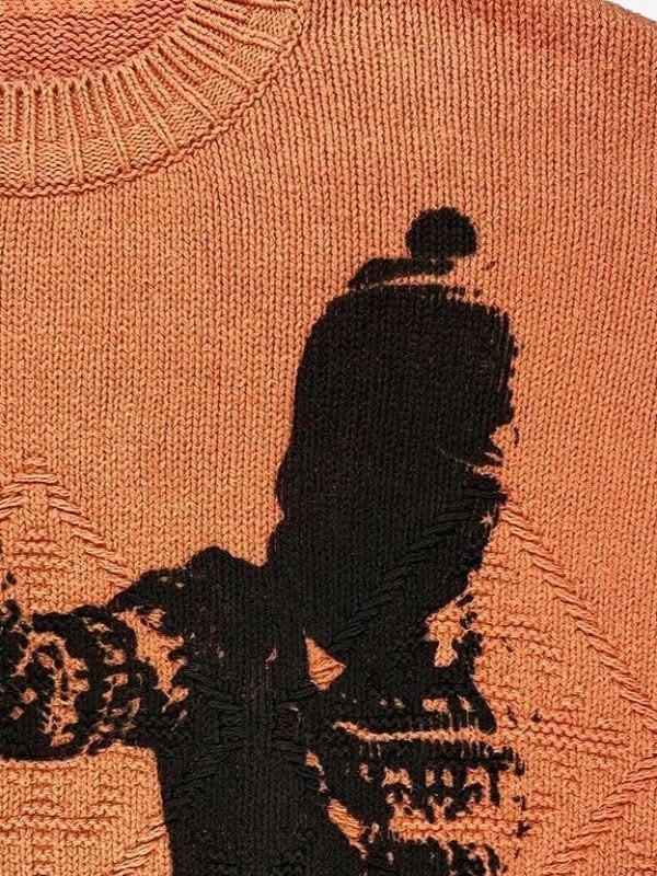 Knitted Sweater Fuckin'Gun