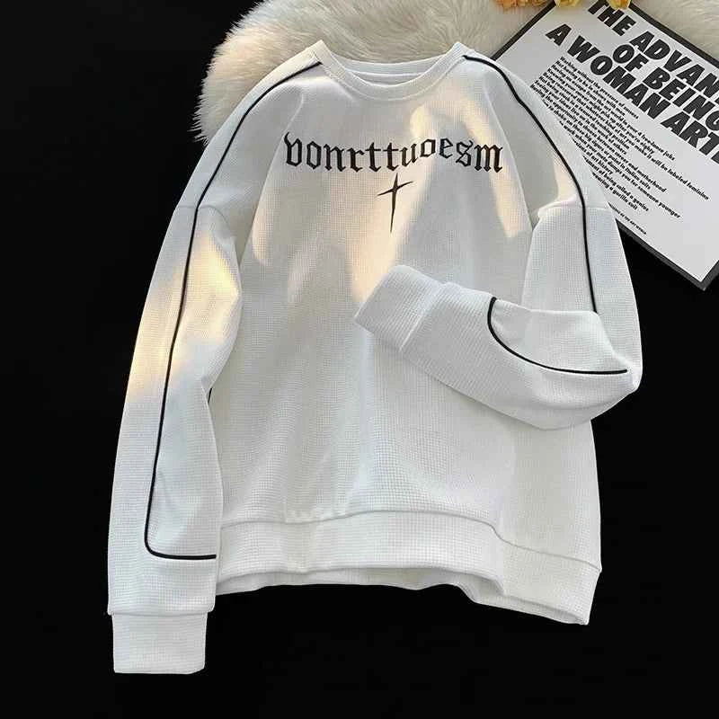 Embroidered Streetwear Vintage Sweater