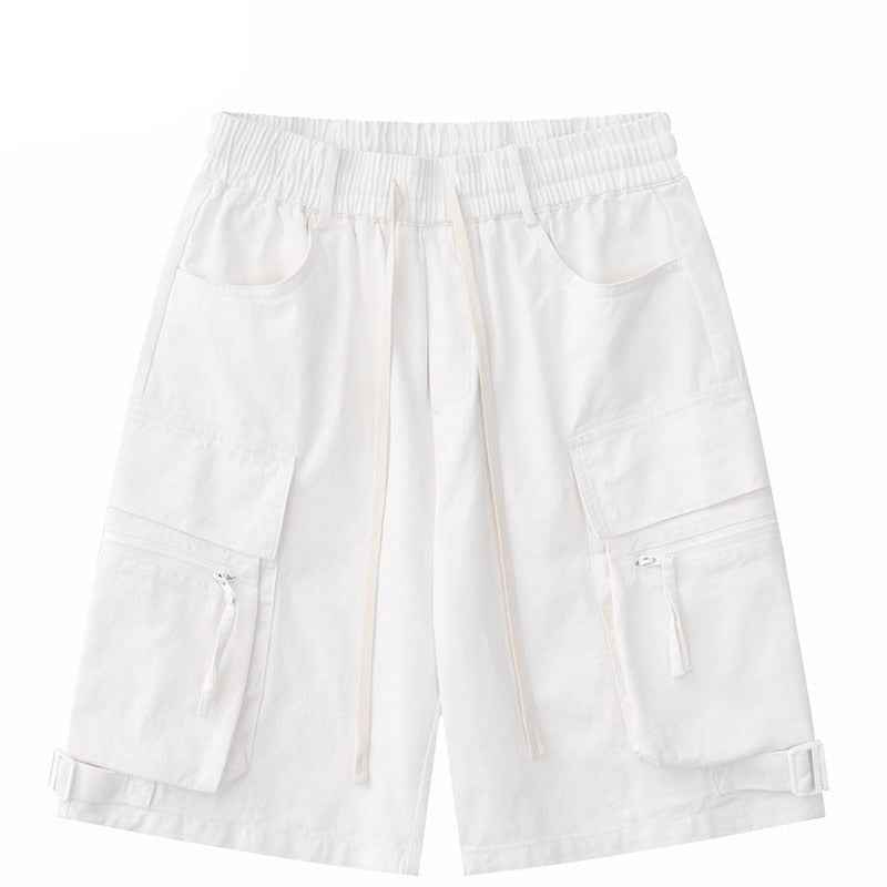 Cargo Track Multi Pockets Shorts
