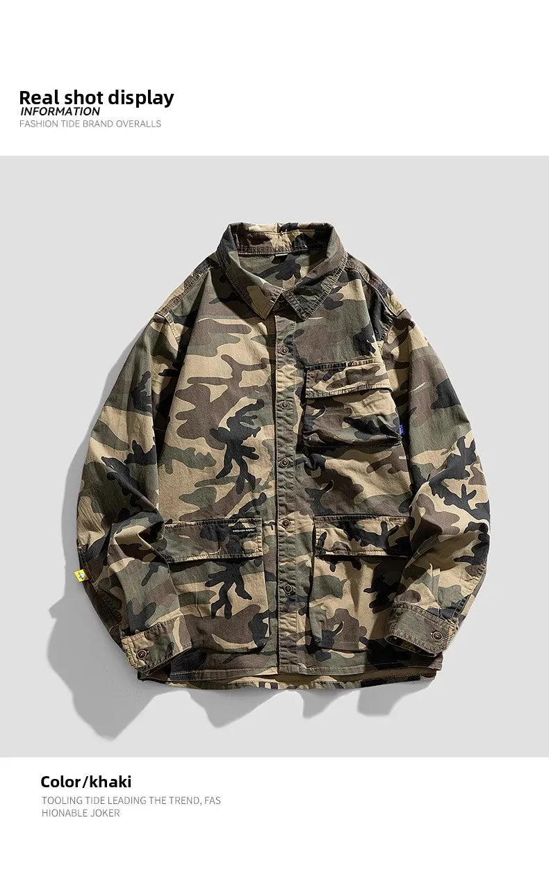 Field Camo Utility Overshirt