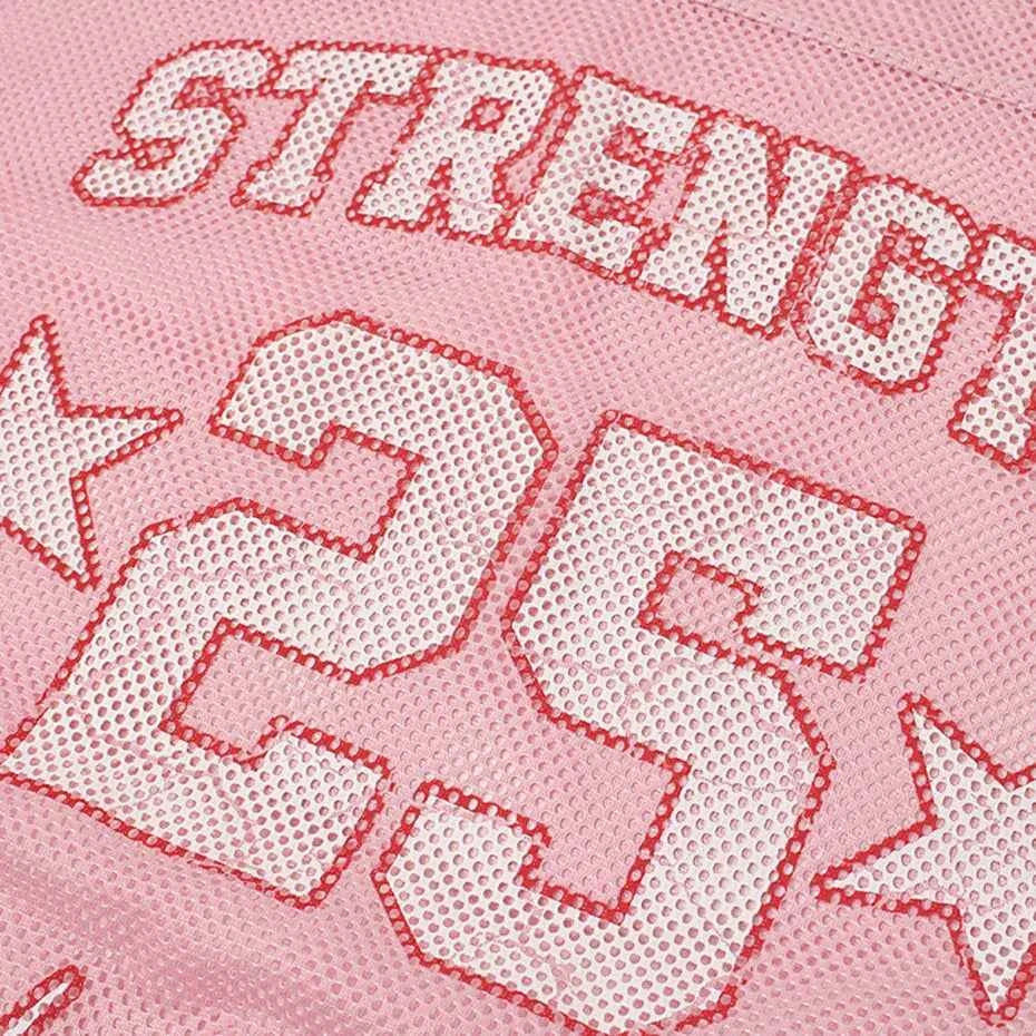 Oversized Mesh Streetwear T-shirts