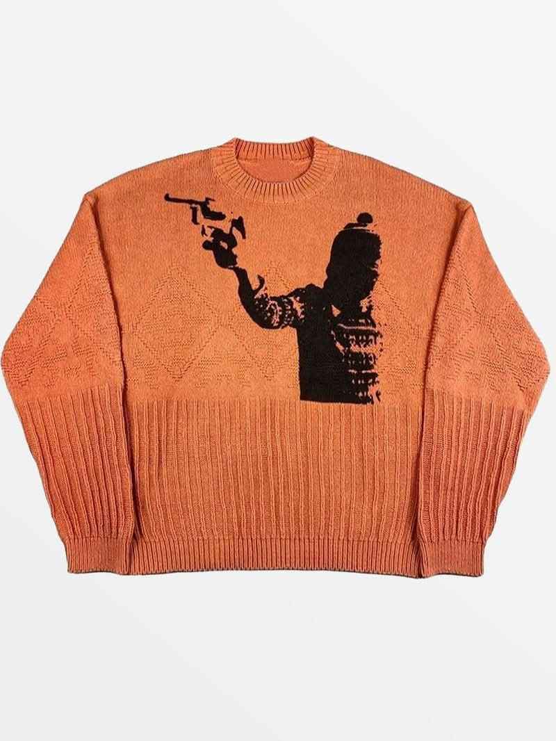 Knitted Sweater Fuckin'Gun