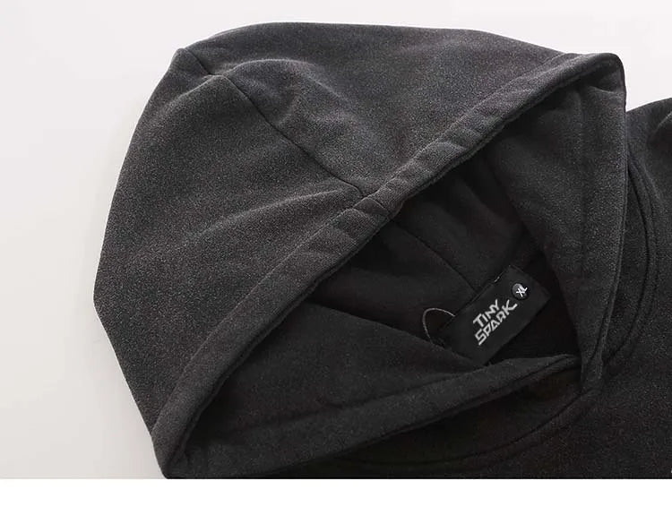 Dusty Color Full Moon With Wave Graphic Hoodie