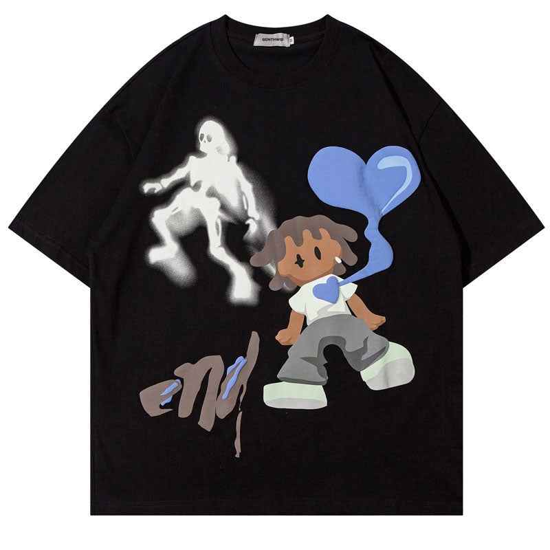 Ghost & The Boy With Heart  Graphic T-Shirt