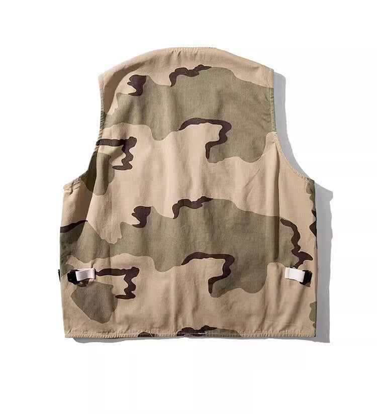 Multi-Pockets Fishing Vest Camping