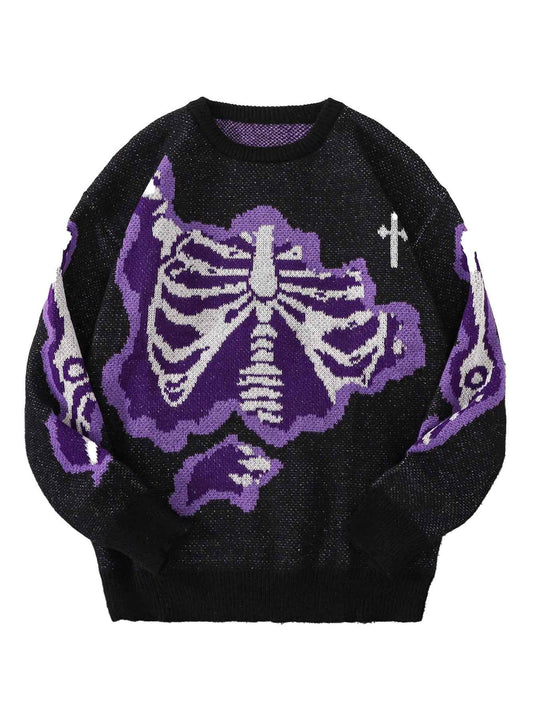 Pyro Skeleton Pullover Sweater